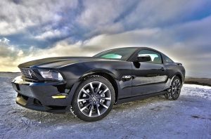 Ford Mustang black